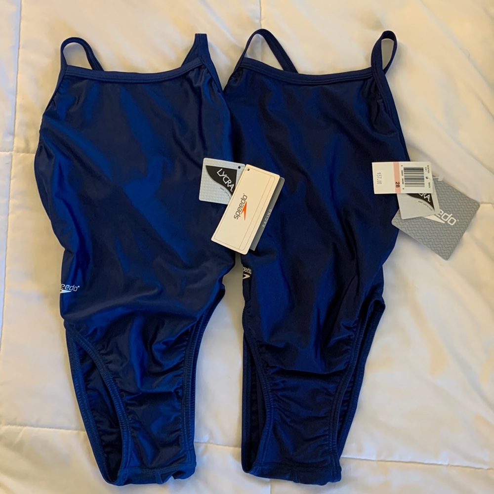 Set of 2 size 28 one piece bathing suits